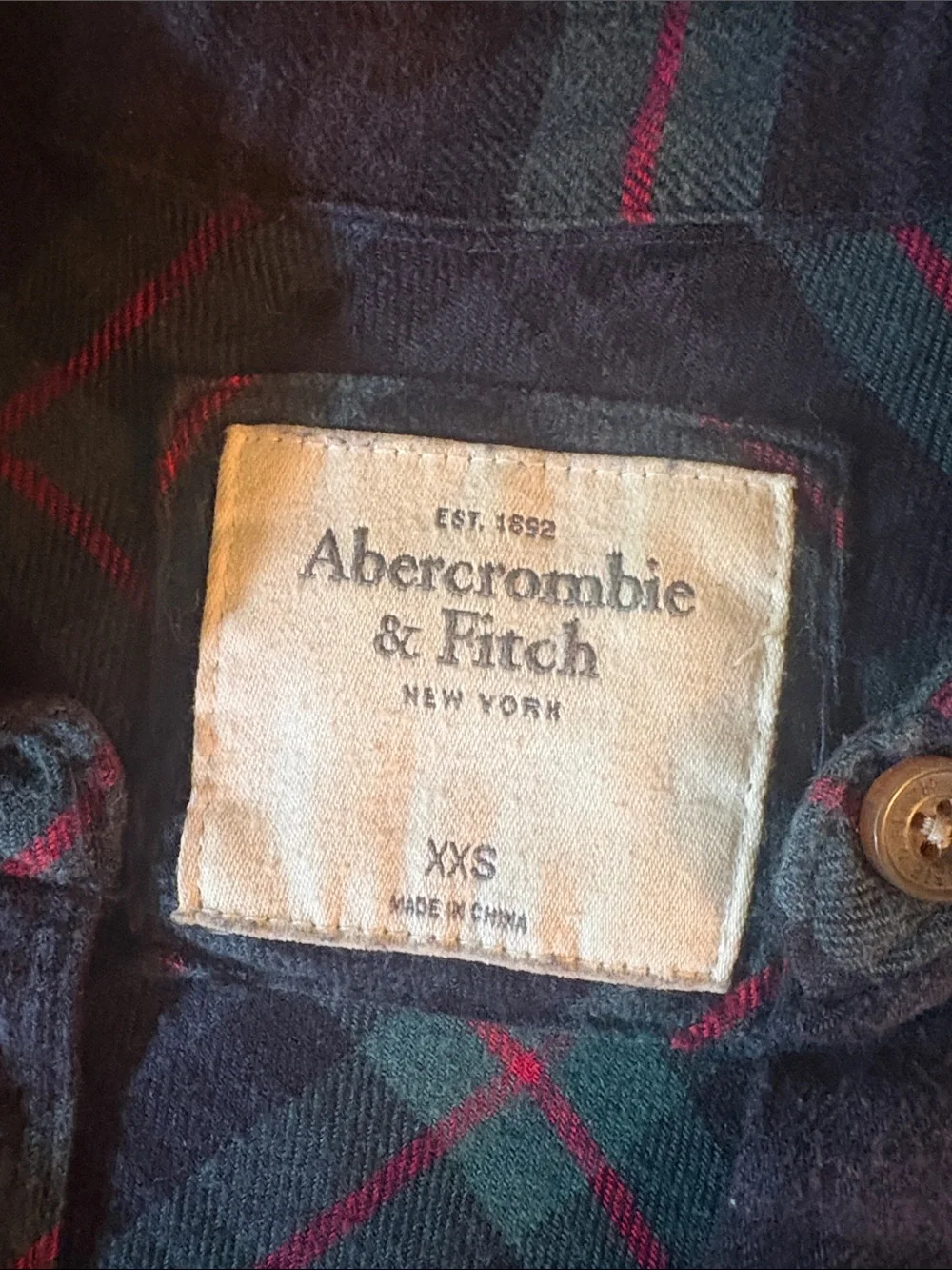 A&F flannel - Picture 2 of 2